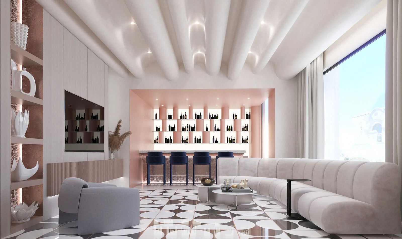 Lounge & bar — design concept
