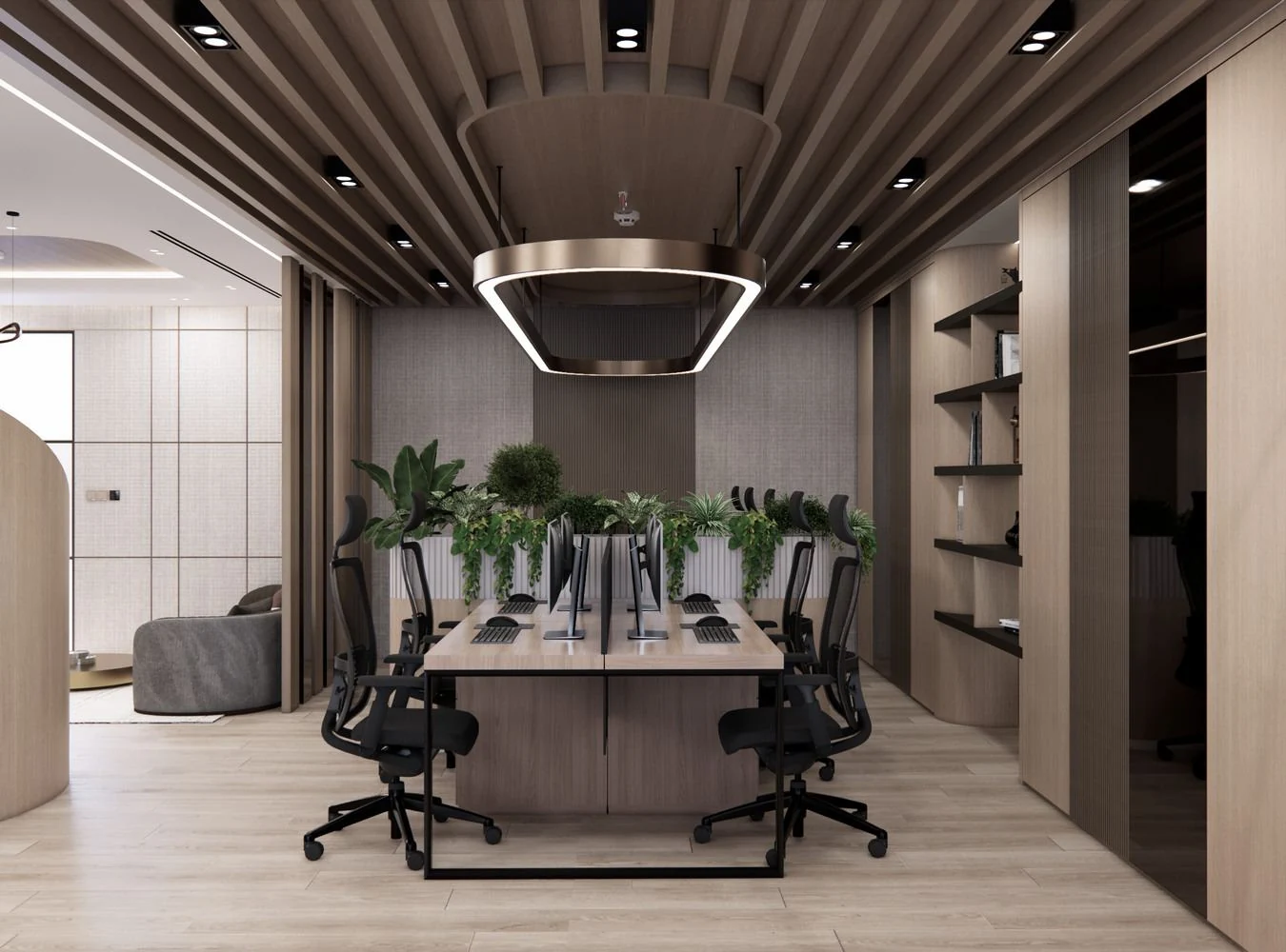 Shared workspace — design concept