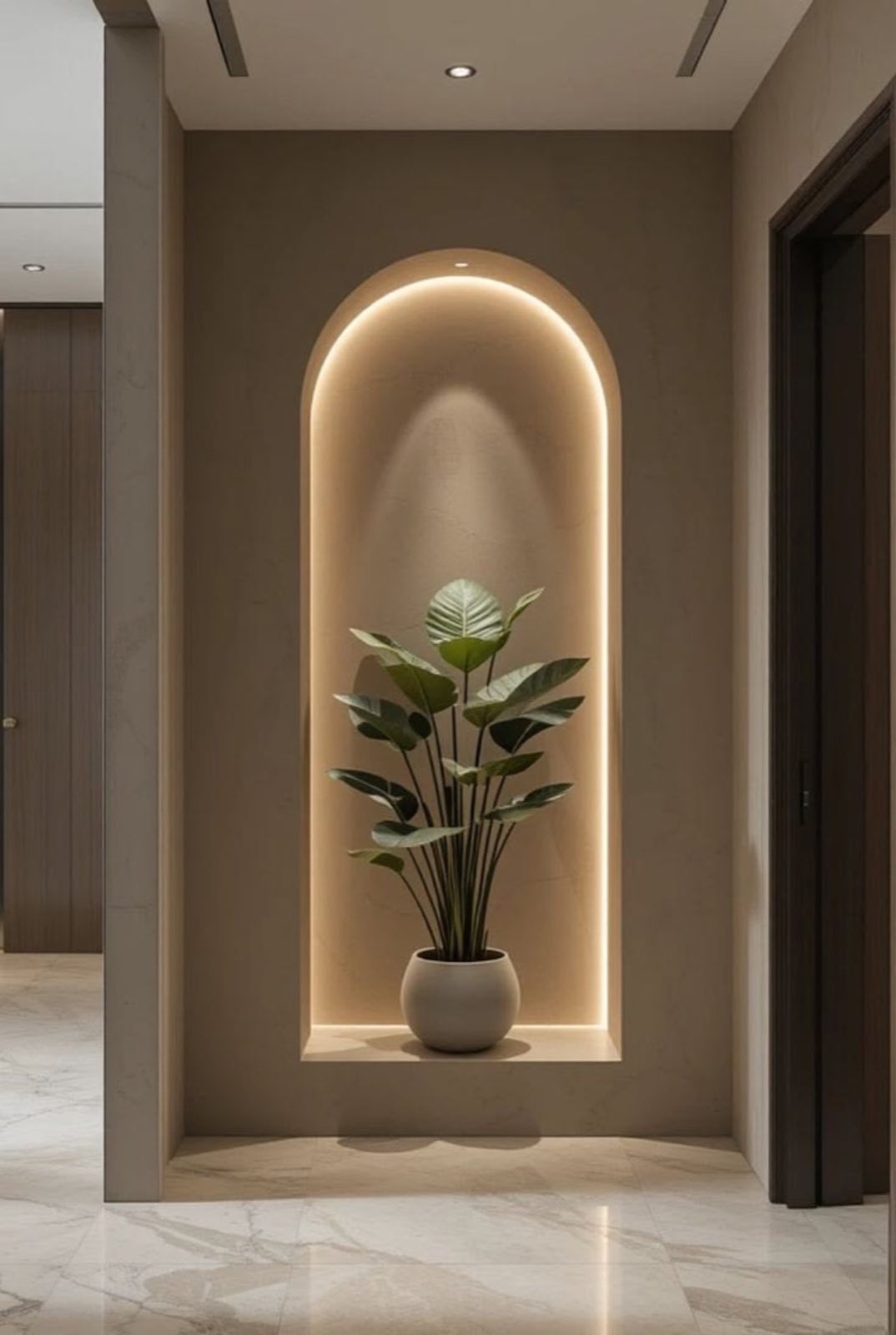 Refined material-led interior detail